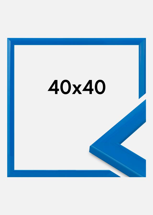 Moldura Dorset Vidro acrílico Azul 40x40 cm