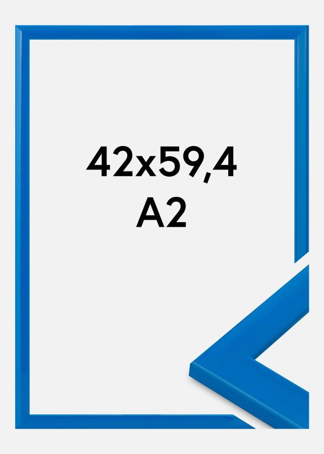 Moldura Dorset Vidro acrílico Azul 42x59,4 cm (A2)