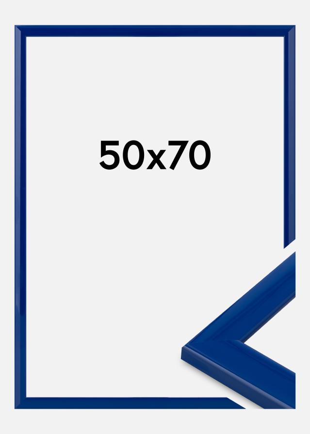 Moldura Dorset Vidro acrílico Azul-escuro 50x70 cm