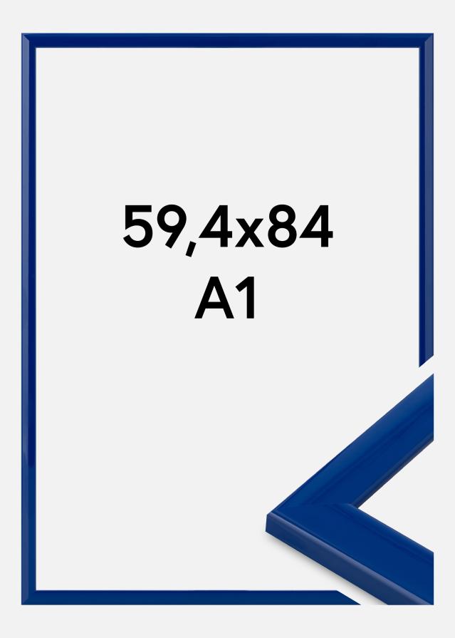 Moldura Dorset Vidro acrílico Azul-escuro 59,4x84,1 cm (A1)