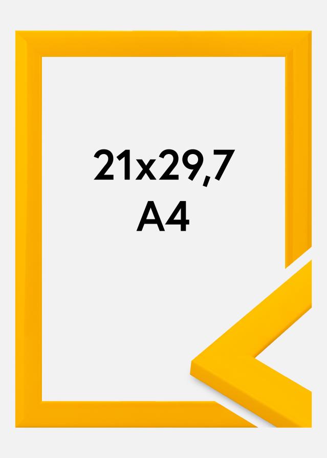 Moldura Dorset Vidro acrílico Ouro 21x29,7 cm (A4)