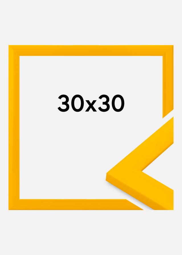 Moldura Dorset Vidro acrílico Ouro 30x30 cm