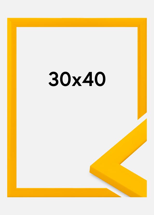 Moldura Dorset Vidro acrílico Ouro 30x40 cm