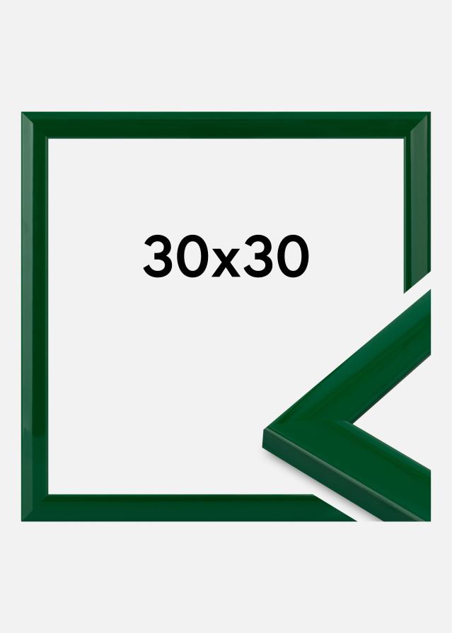 Moldura Dorset Vidro acrílico Verde 30x30 cm