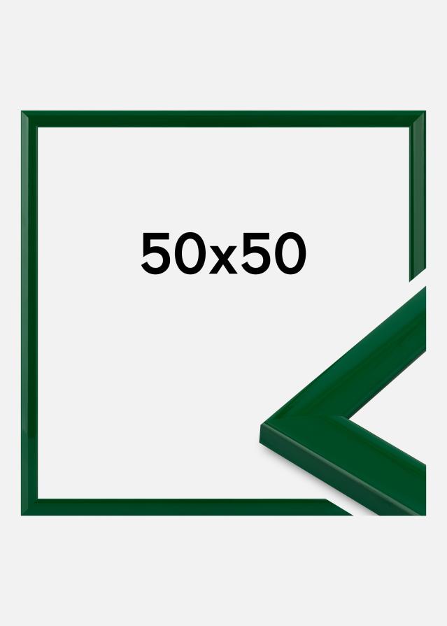 Moldura Dorset Vidro acrílico Verde 50x50 cm