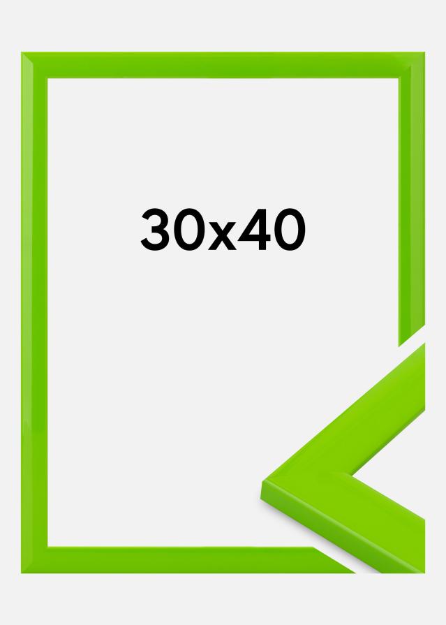 Moldura Dorset Vidro acrílico Verde-claro 30x40 cm