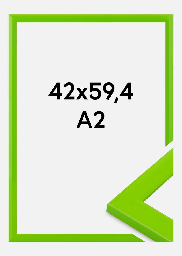 Moldura Dorset Vidro acrílico Verde-claro 42x59,4 cm (A2)