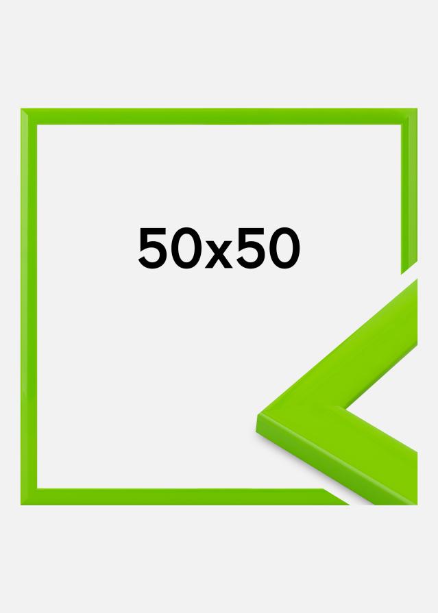 Moldura Dorset Vidro acrílico Verde-claro 50x50 cm