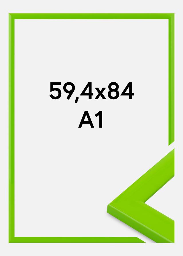 Moldura Dorset Vidro acrílico Verde-claro 59,4x84,1 cm (A1)