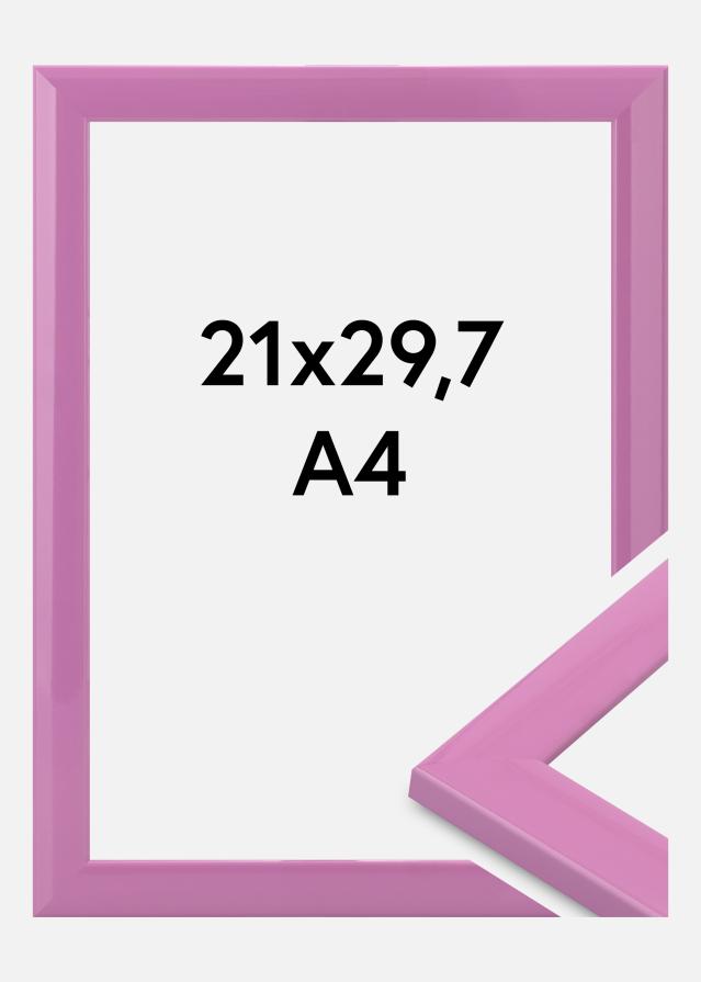 Moldura Dorset Vidro acrílico Rosa 21x29,7 cm (A4)