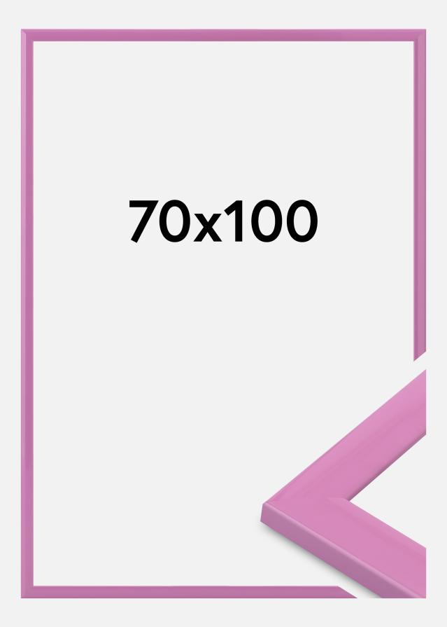 Moldura Dorset Vidro acrílico Rosa 70x100 cm