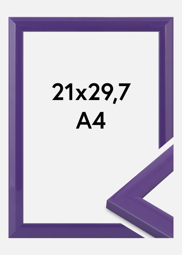 Moldura Dorset Vidro acrílico Lilás 21x29,7 cm (A4)