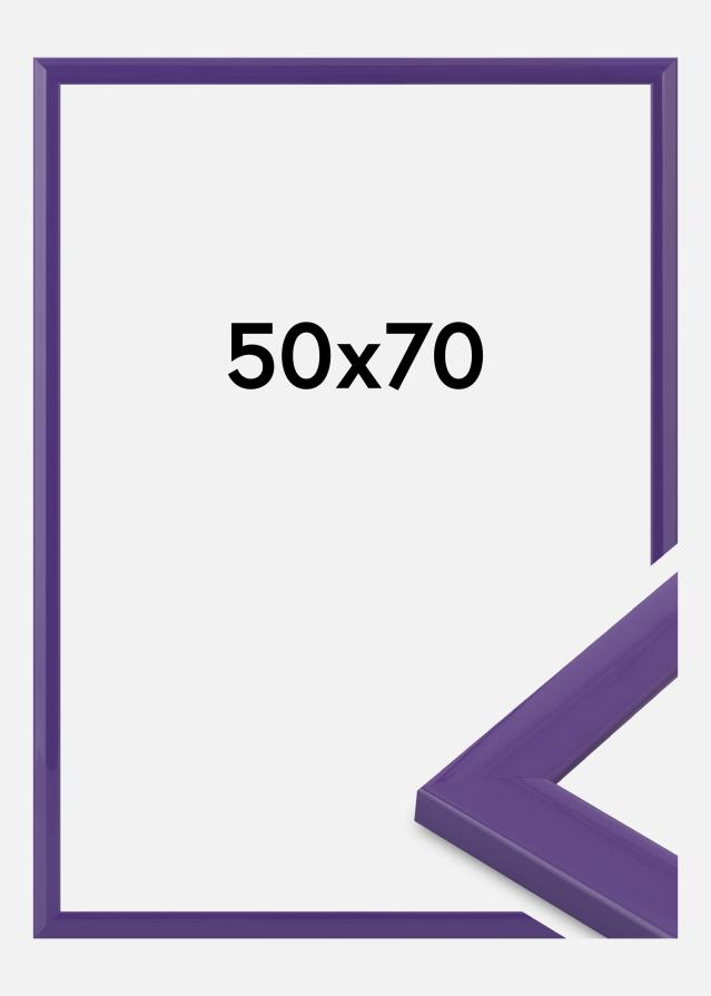 Moldura Dorset Vidro acrílico Lilás 50x70 cm