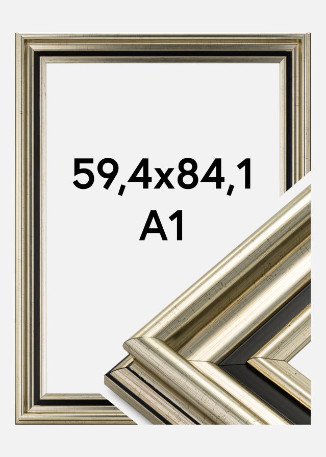 Moldura Gysinge Premium Prateado 59,4x84,1 cm (A1)