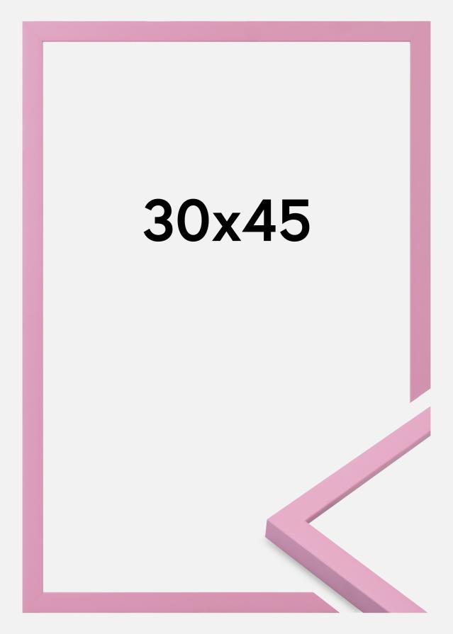 Moldura Kent Vidro acrílico Rosa 30x45 cm