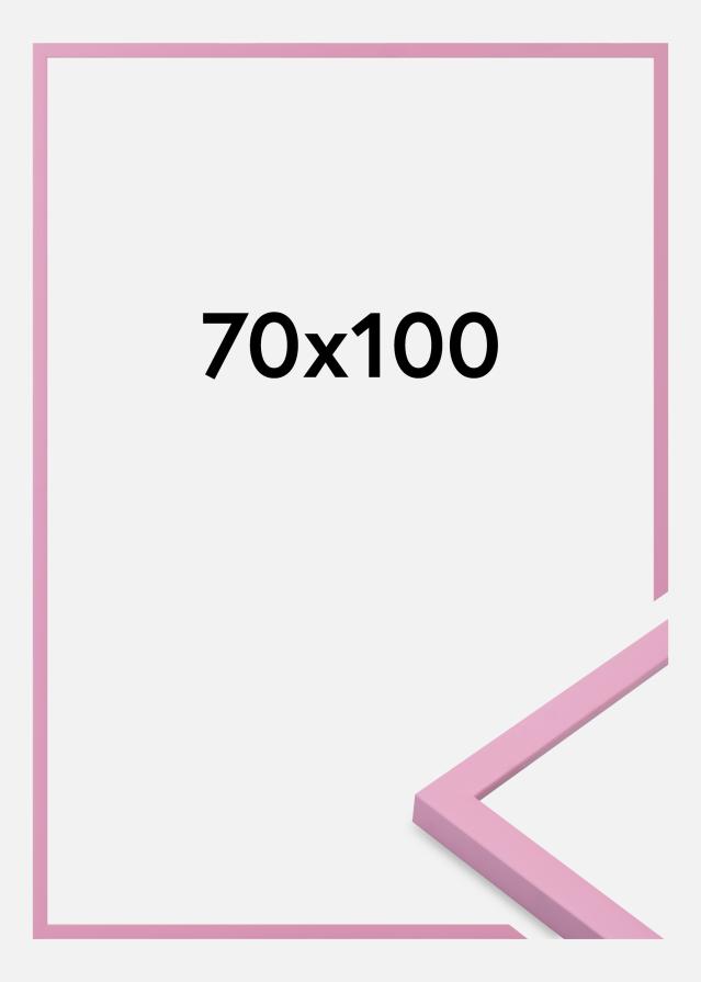 Moldura Kent Vidro acrílico Rosa 70x100 cm