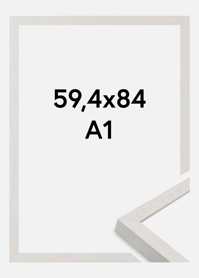 Moldura Wells Vidro acrílico Branco 59,4x84,1 cm (A1)