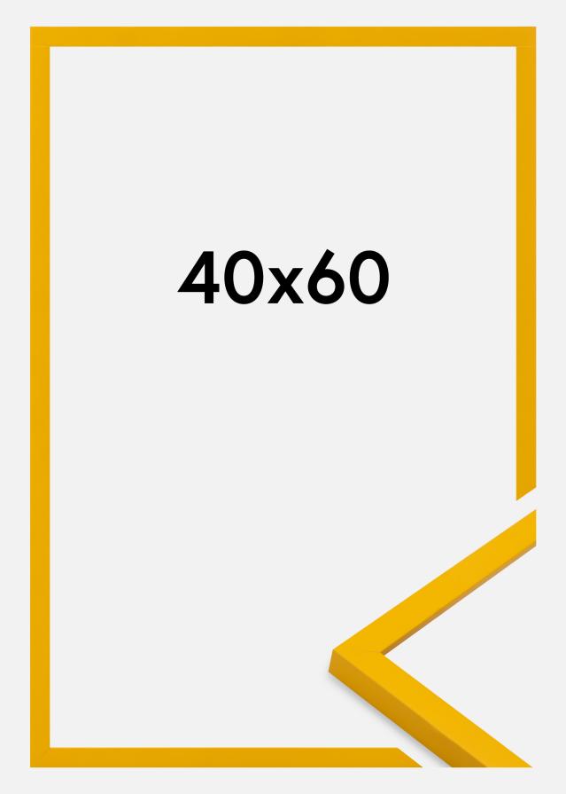 Moldura Kent Vidro acrílico Ouro 40x60 cm