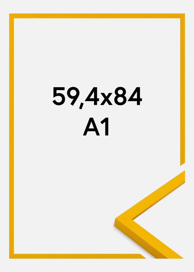 Moldura Kent Vidro acrílico Ouro 59,4x84,1 cm (A1)