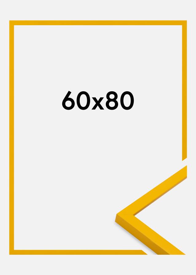 Moldura Kent Vidro acrílico Ouro 60x80 cm