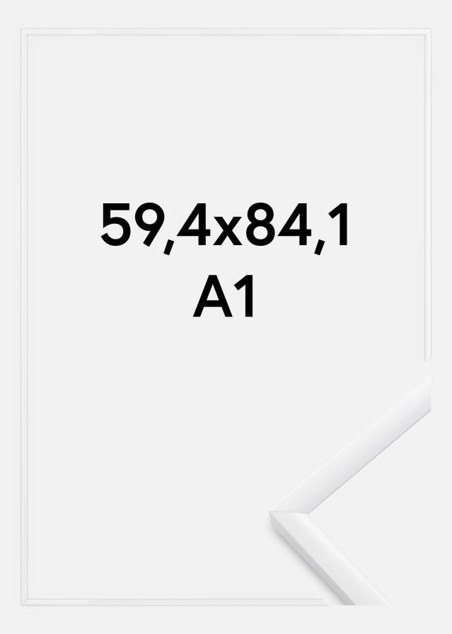 Moldura New Lifestyle Vidro acrílico Branco 59,4x84,1 cm (A1)