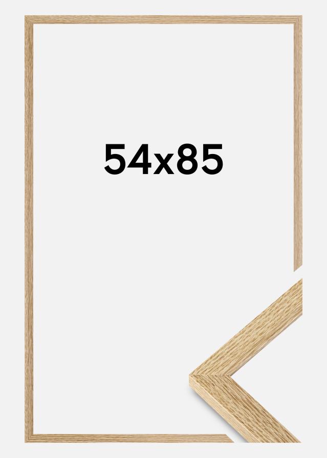 Moldura Selection Vidro acrílico Carvalho 54x85 cm