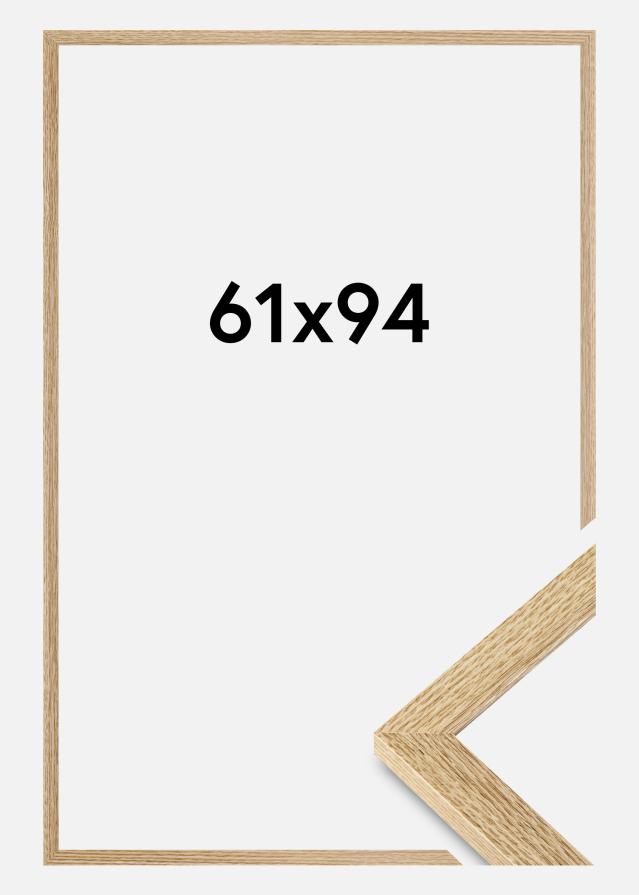 Moldura Selection Vidro acrílico Carvalho 61x94 cm