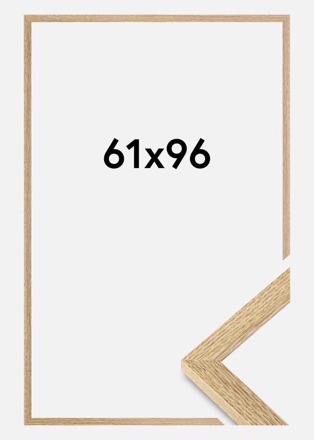 Moldura Selection Vidro acrílico Carvalho 61x96 cm