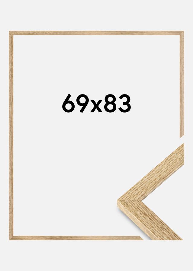 Moldura Selection Vidro acrílico Carvalho 69x83 cm