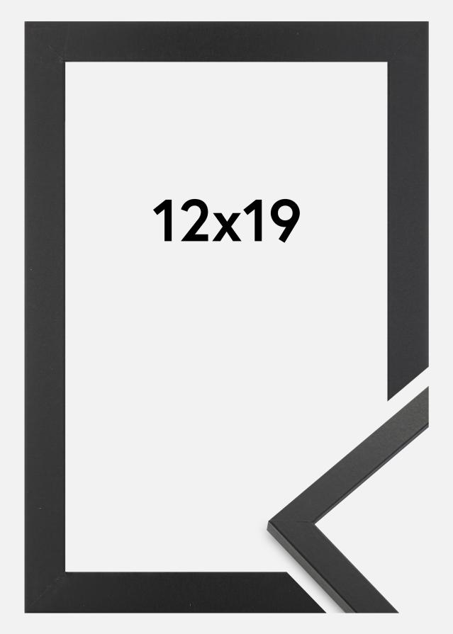 Moldura Trendy Vidro acrílico Preto 12x19 cm