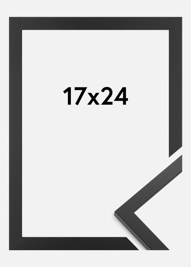 Moldura Trendy Vidro acrílico Preto 17x24 cm