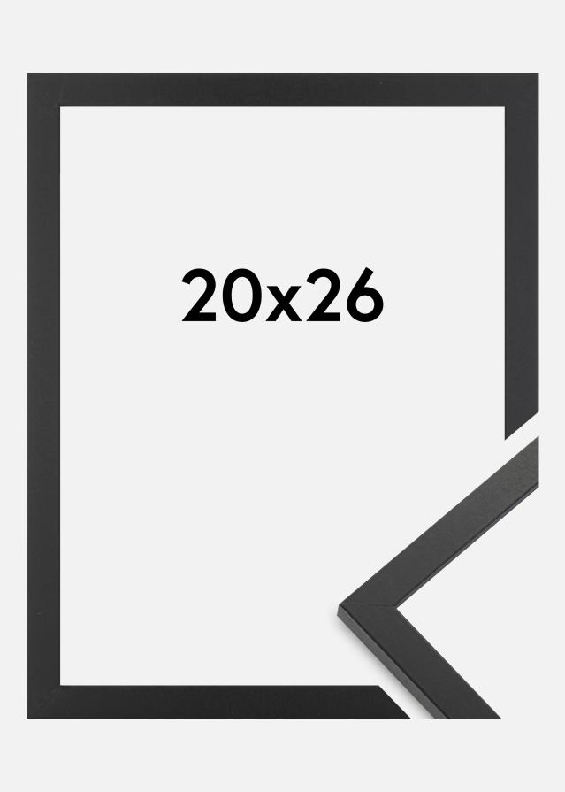 Moldura Trendy Vidro acrílico Preto 20x26 cm