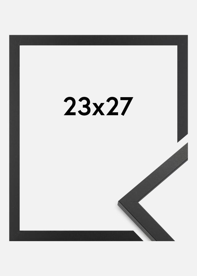 Moldura Trendy Vidro acrílico Preto 23x27 cm