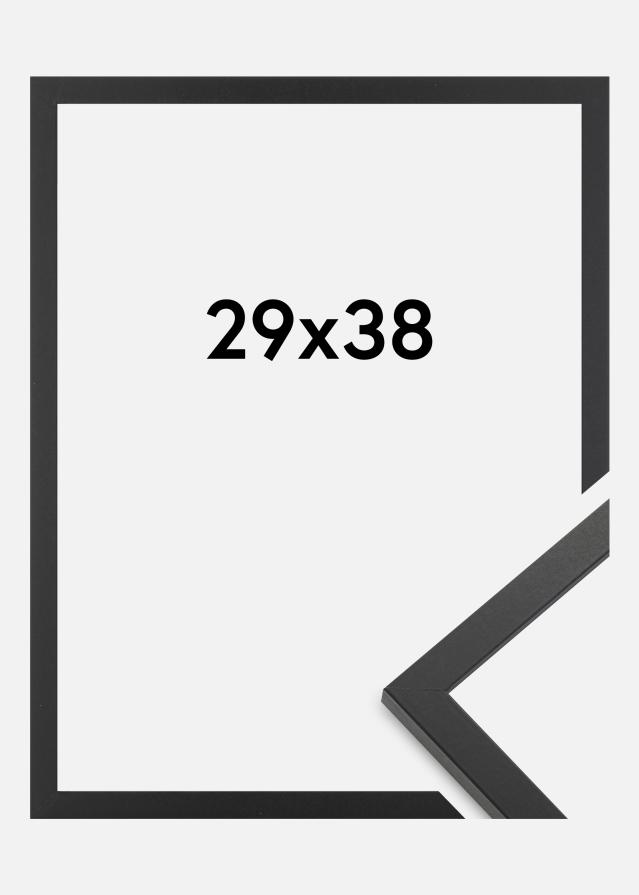 Moldura Trendy Vidro acrílico Preto 29x38 cm