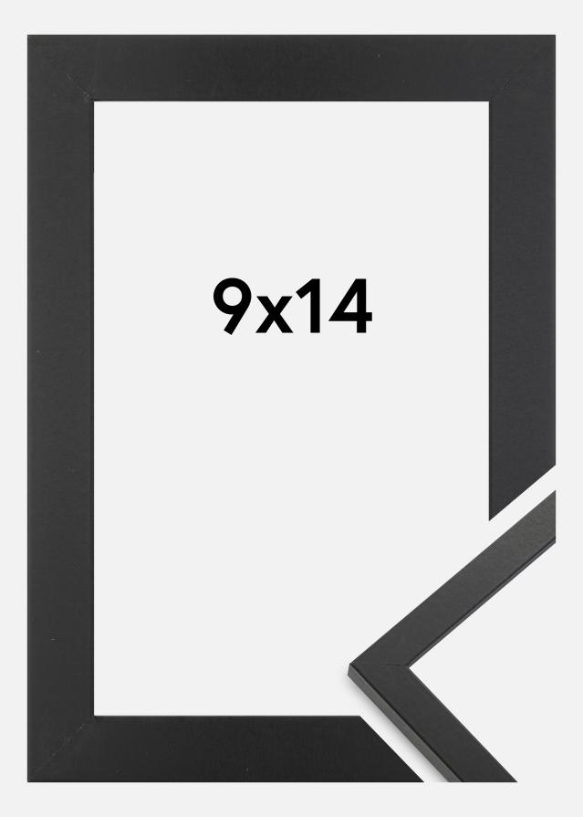Moldura Trendy Vidro acrílico Preto 9x14 cm