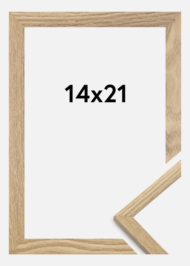 Moldura Trendy Vidro acrílico Carvalho 14x21 cm