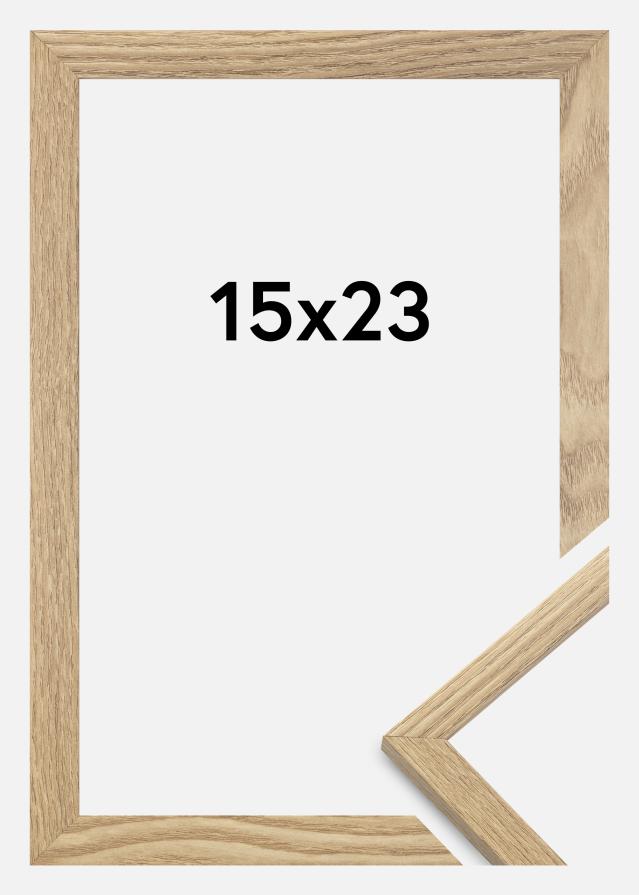 Moldura Trendy Vidro acrílico Carvalho 15x23 cm