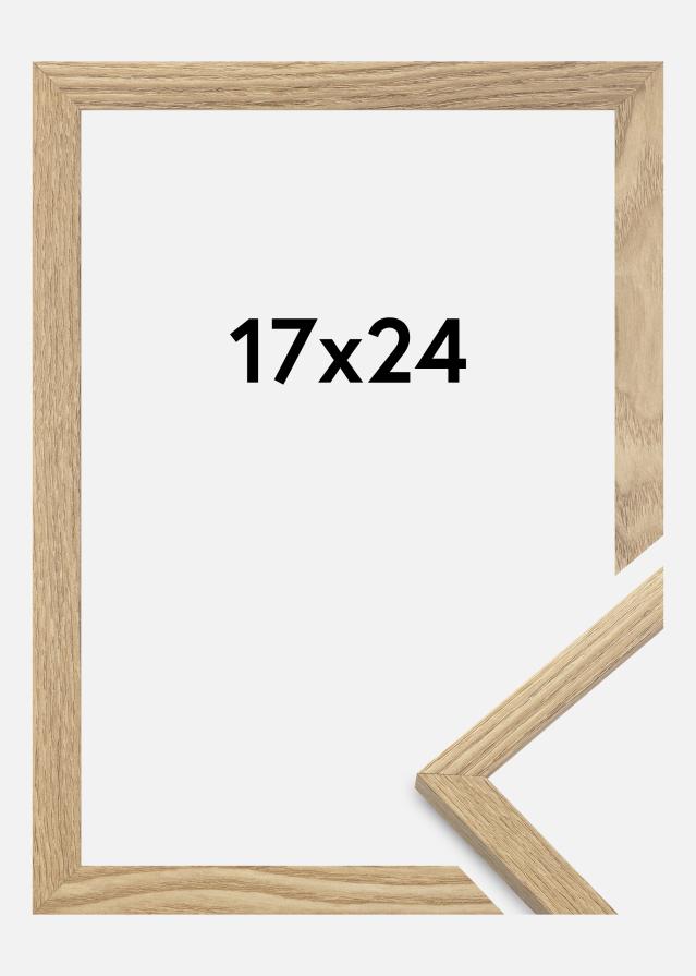 Moldura Trendy Vidro acrílico Carvalho 17x24 cm