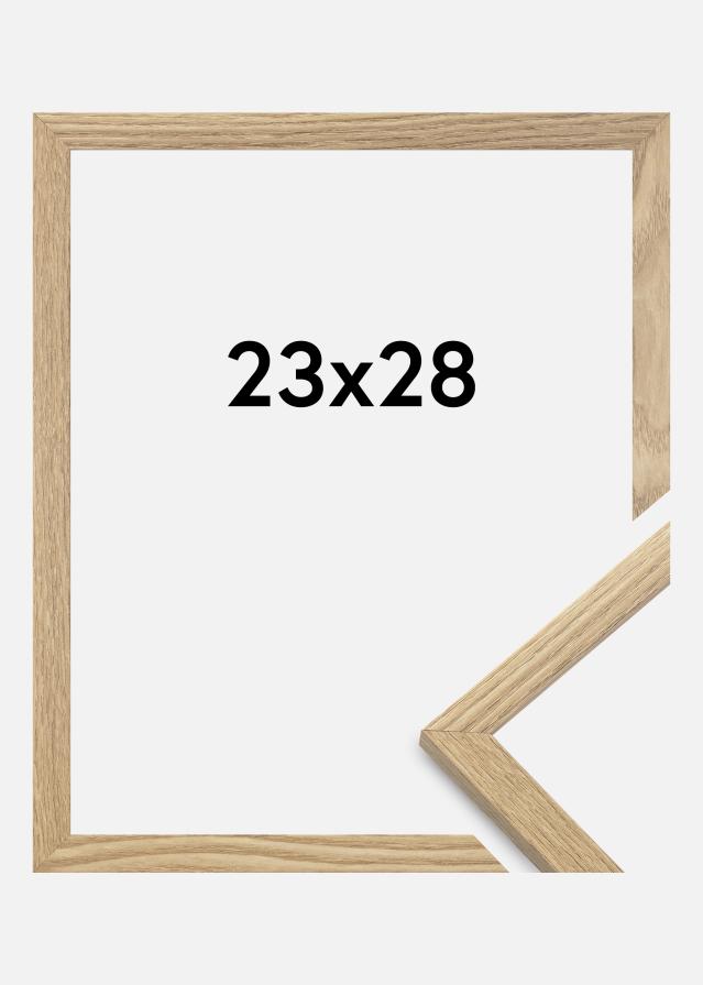 Moldura Trendy Vidro acrílico Carvalho 23x28 cm