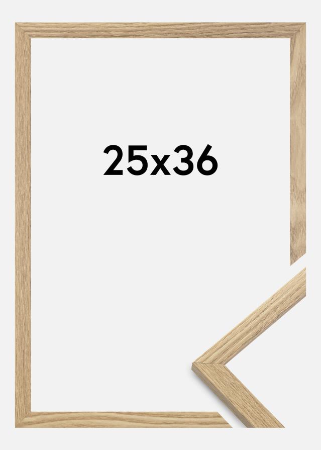 Moldura Trendy Vidro acrílico Carvalho 25x36 cm