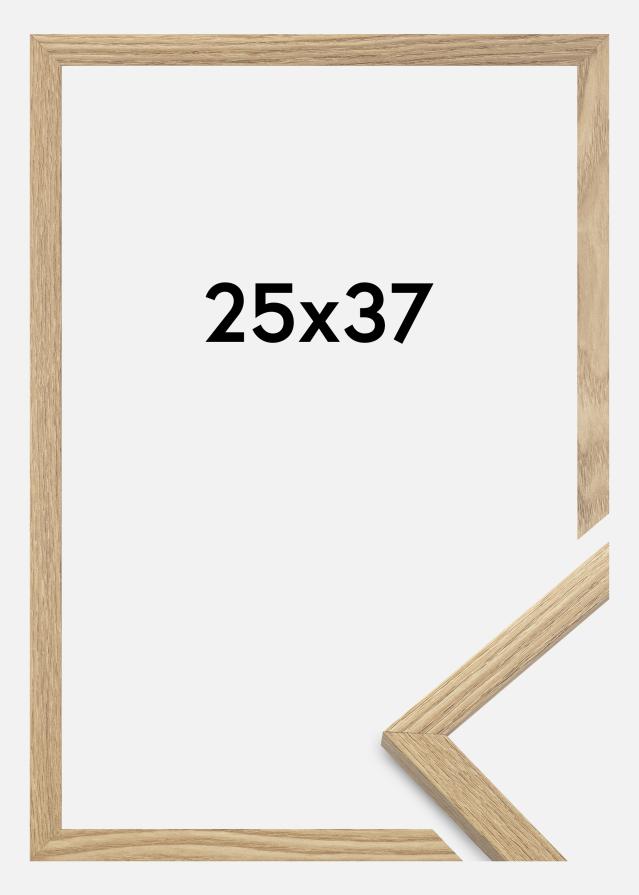 Moldura Trendy Vidro acrílico Carvalho 25x37 cm