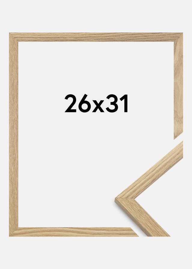 Moldura Trendy Vidro acrílico Carvalho 26x31 cm