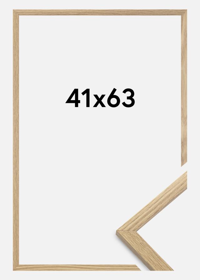 Moldura Trendy Vidro acrílico Carvalho 41x63 cm