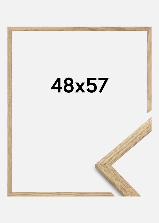 Moldura Trendy Vidro acrílico Carvalho 48x57 cm