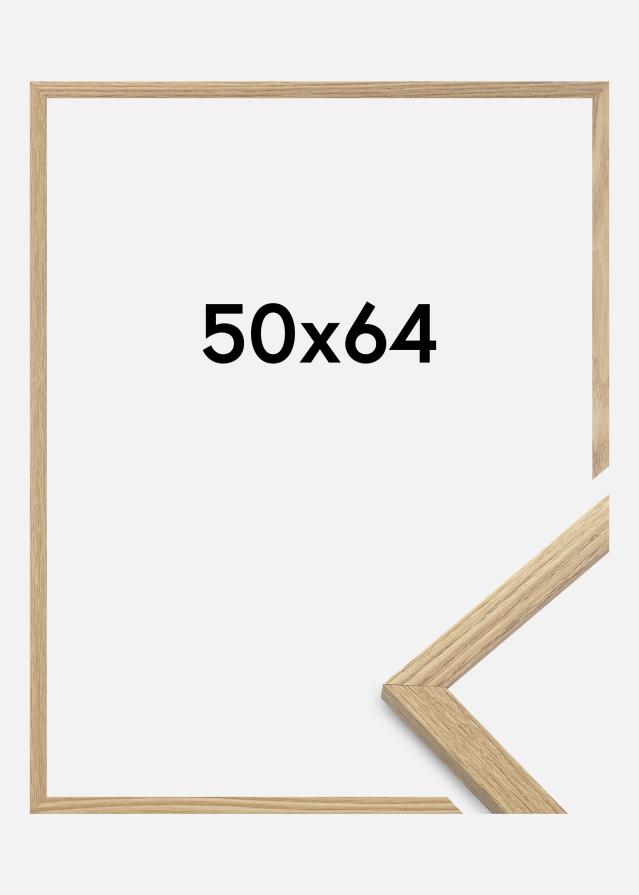 Moldura Trendy Vidro acrílico Carvalho 50x64 cm