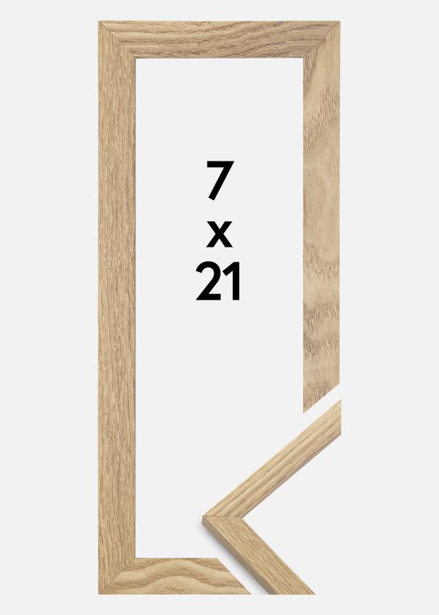 Moldura Trendy Vidro acrílico Carvalho 7x21 cm