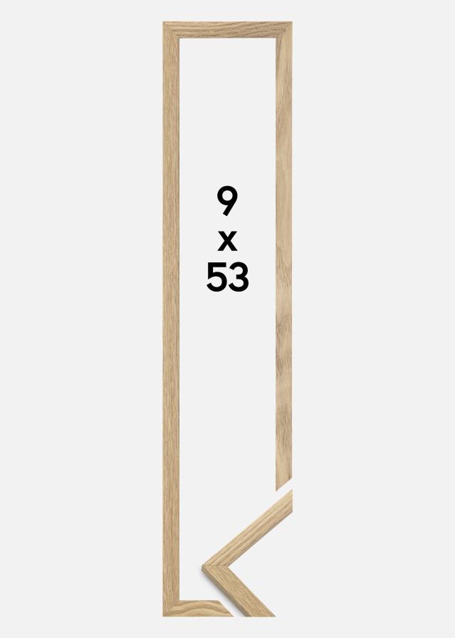 Moldura Trendy Vidro acrílico Carvalho 9x53 cm