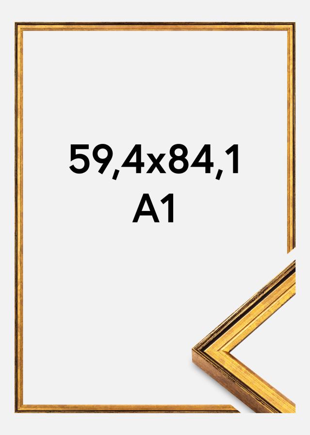 Moldura Ringa Acrílico Ouro 59,4x84,1 cm (A1)