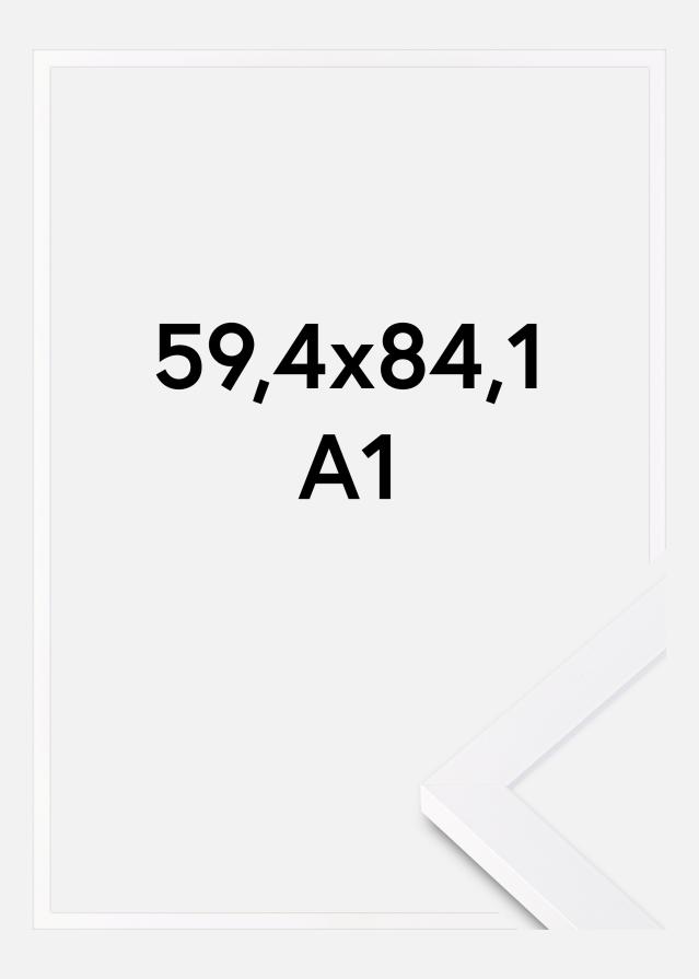 Moldura Selection Vidro acrílico Branco 59,4x84,1 cm (A1)