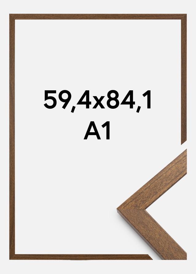 Moldura Stilren Vidro acrílico Warm Brown 59,4x84,1 cm (A1)